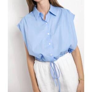 NEW SECULAR cali shirt in french blue